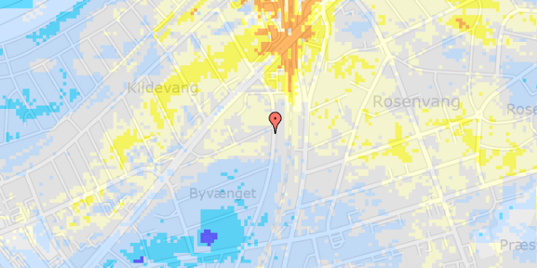 Ekstrem regn på Brorsonsvej 28