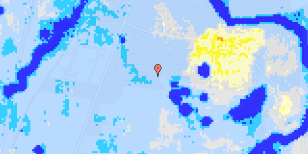 Ekstrem regn på Byagervej 84A