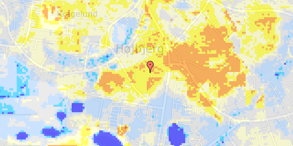 Ekstrem regn på Castenschioldsvej 10