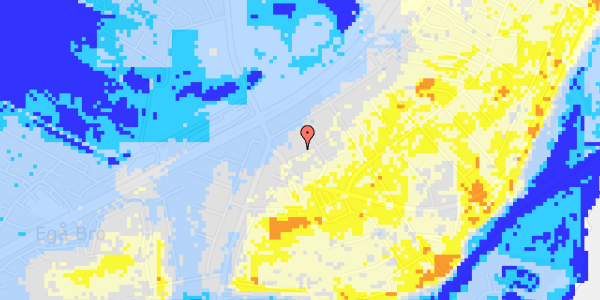 Ekstrem regn på Dagland 8