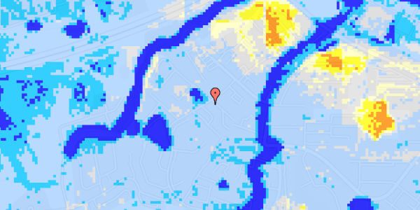 Ekstrem regn på Dalhøjvænget 2