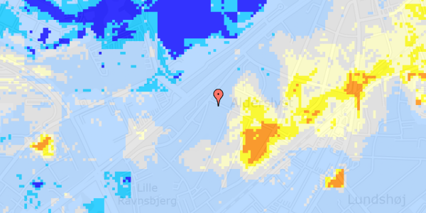 Ekstrem regn på Dalvej 1