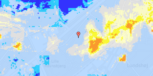 Ekstrem regn på Dalvej 7