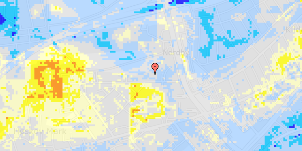 Ekstrem regn på Damagervej 12M, st. 7