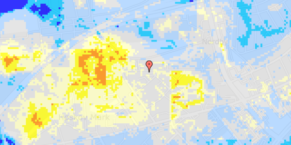 Ekstrem regn på Damagervej 25A