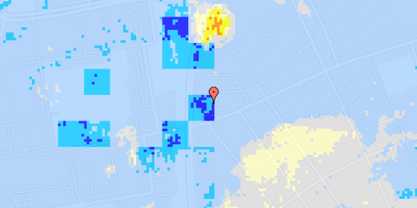 Ekstrem regn på Dr. Holsts Vej 30, st. 20