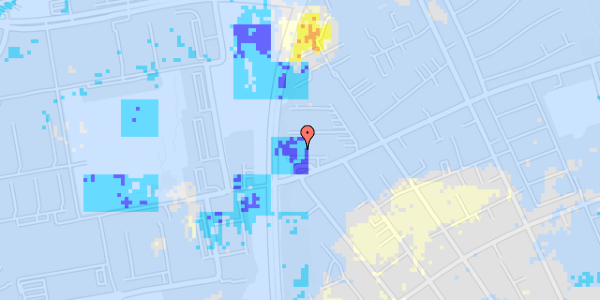 Ekstrem regn på Dr. Holsts Vej 30, st. 21