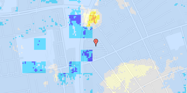 Ekstrem regn på Dr. Holsts Vej 42, st. 245