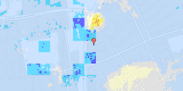 Ekstrem regn på Dr. Holsts Vej 50, st. 103