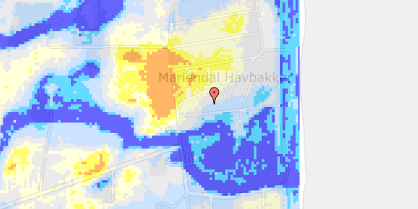 Ekstrem regn på Drosselvænget 1