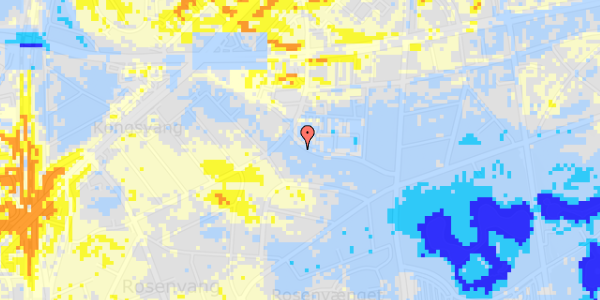 Ekstrem regn på Dyrehavevej 37