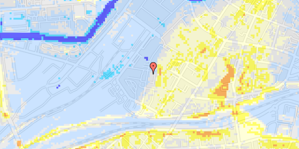 Ekstrem regn på Eckersbergsgade 21, 3. th