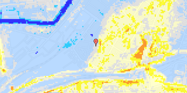 Ekstrem regn på Eckersbergsgade 23, 2. tv