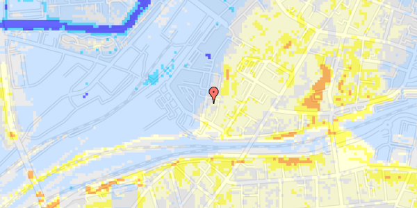 Ekstrem regn på Eckersbergsgade 35, st. th