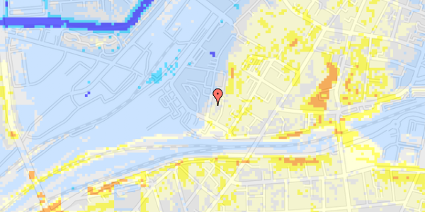 Ekstrem regn på Eckersbergsgade 37, st. th