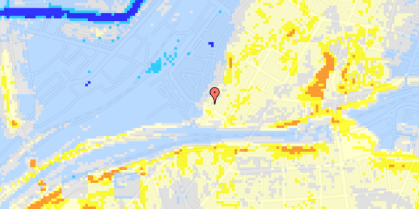 Ekstrem regn på Eckersbergsgade 43, st. th