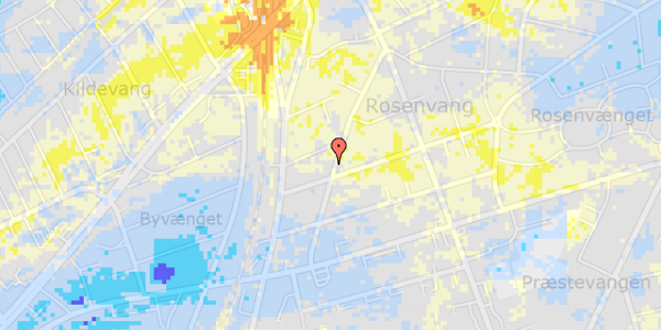 Ekstrem regn på Edisonsvej 24