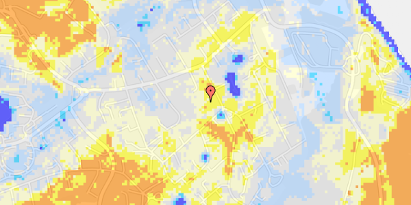 Ekstrem regn på Egernvej 4