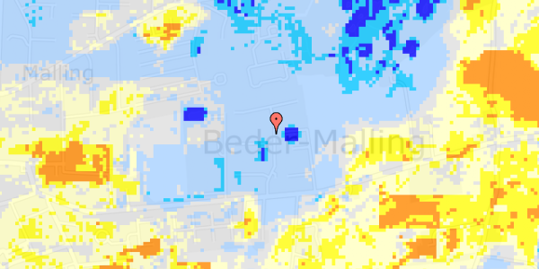 Ekstrem regn på Egeskellet 45