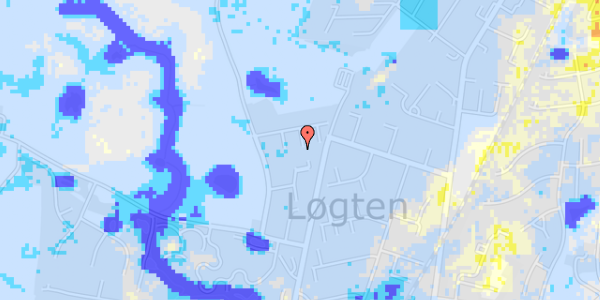 Ekstrem regn på Elishøj 14