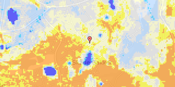 Ekstrem regn på Elsdyrvej 21