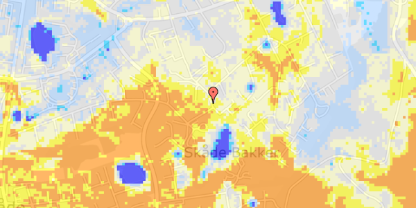 Ekstrem regn på Elsdyrvej 32