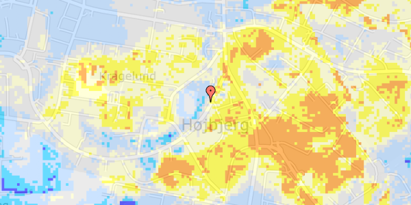 Ekstrem regn på Elverdalsvej 10