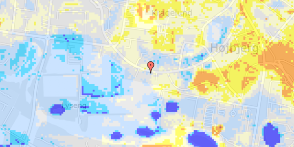 Ekstrem regn på Elverdalsvej 55