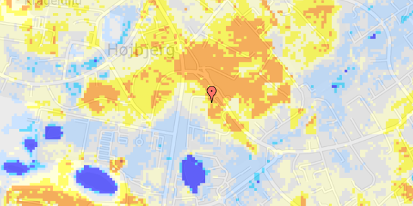 Ekstrem regn på Emiliehøj 22