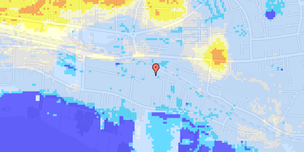 Ekstrem regn på Engdalsvej 69A, st. th