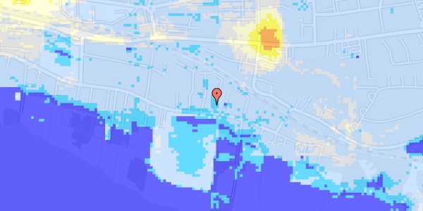 Ekstrem regn på Engdalsvej 75, 3. th