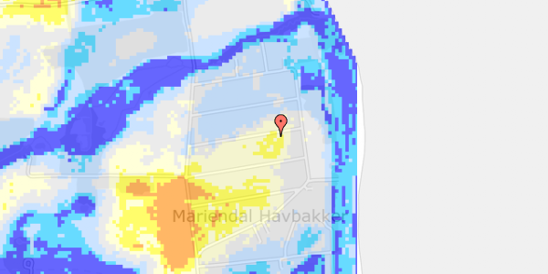 Ekstrem regn på Fasanvænget 7