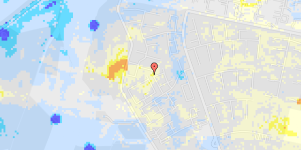 Ekstrem regn på Flintebakken 38