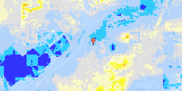 Ekstrem regn på Fredensvej 14, 2. th