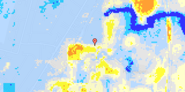 Ekstrem regn på Fruenshøj 6