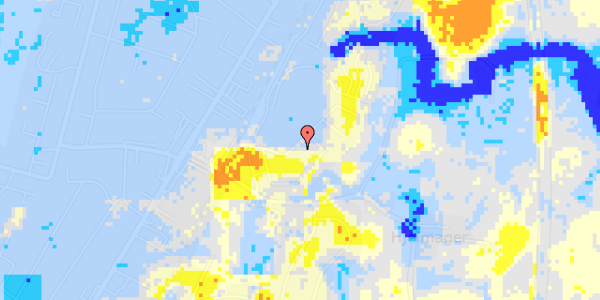 Ekstrem regn på Fruenshøj 8