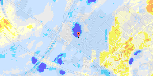 Ekstrem regn på Frømosevej 41