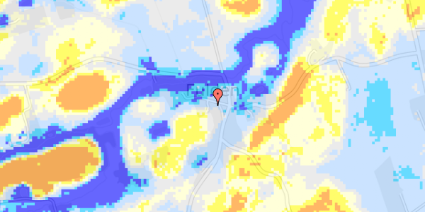 Ekstrem regn på Fulden Byvej 10