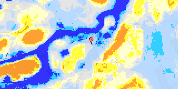 Ekstrem regn på Fulden Byvej 14