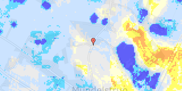 Ekstrem regn på Fårupvej 37