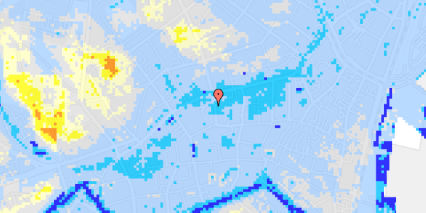 Ekstrem regn på Gammel Munkegade 17, 2. 