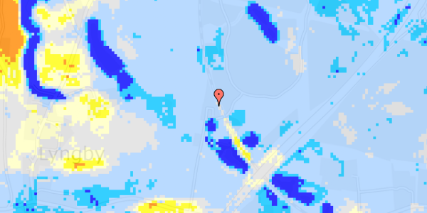 Ekstrem regn på Glamhøjvej 31