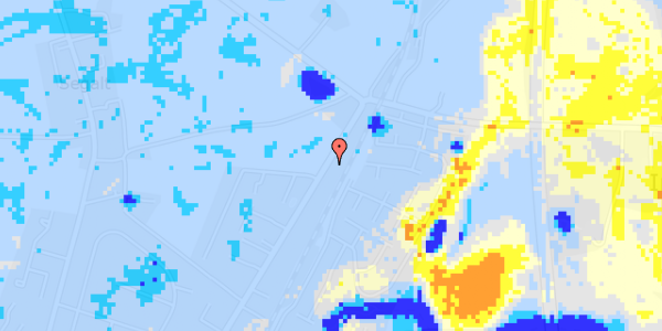 Ekstrem regn på Grenåvej 826