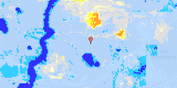 Ekstrem regn på Grøndalsvej 108