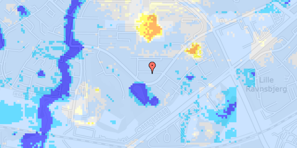 Ekstrem regn på Grøndalsvej 114