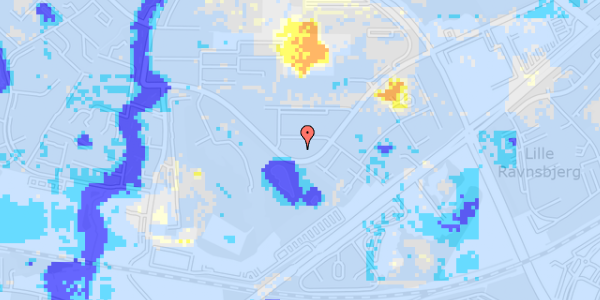 Ekstrem regn på Grøndalsvej 124