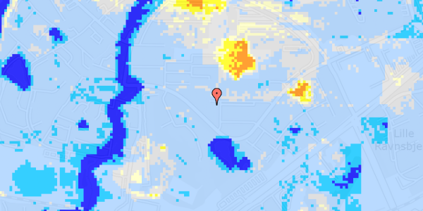 Ekstrem regn på Grøndalsvej 138