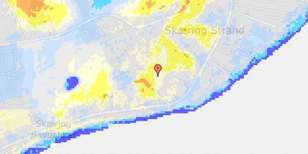 Ekstrem regn på Gyvelvej 12