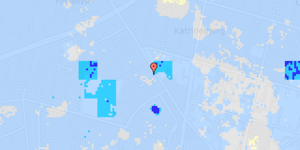 Ekstrem regn på Hammershusvej 46, 4. th