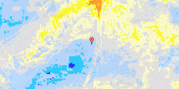 Ekstrem regn på Hans Tausens Vej 26